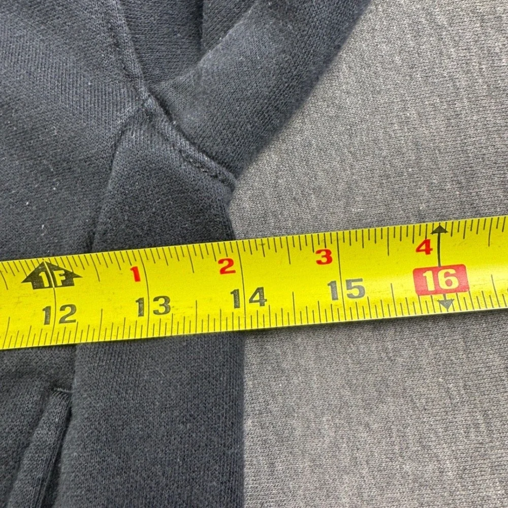 Nike Kids Pullover‎ Hoodie Sweatshirt Black Graphic Logo Size 6-7 Years